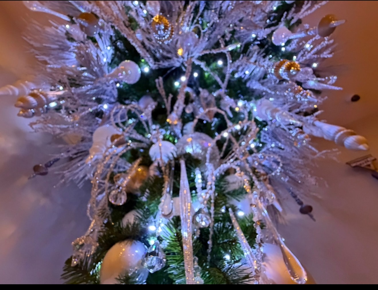Crystal chandelier tree — fourth angle